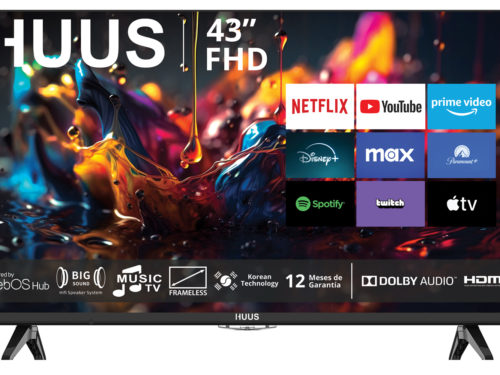 SMART TV HUUS 43″ FHD LINEA 2025 WEBOS SOUNDBAR INCORPORADO | 43UH25WO